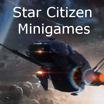 Star Citizen Minigames on RSI Website & Fan Made